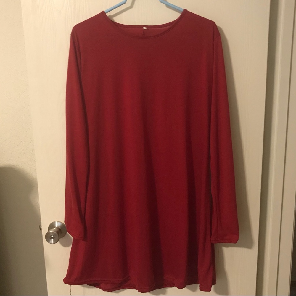 Long Sleeve T-shirt Dress